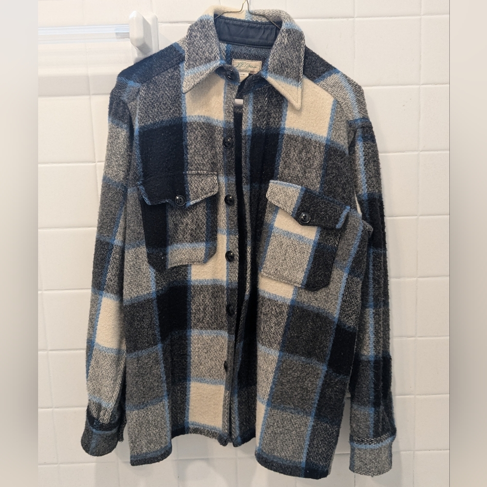 LL Bean Vintage Wool Shirt Small/Medium